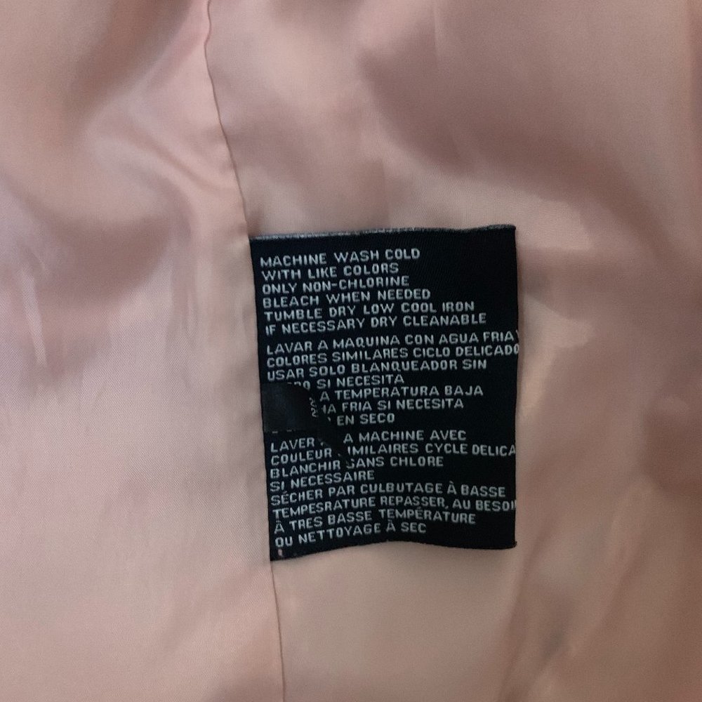Guess Pink Trench Rain Anorak Coat XS - Picture 5 of 5